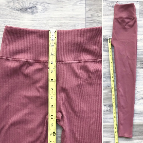 Fabletics High-Waisted Seamless Ribbed Leggings - Picture 13 of 14